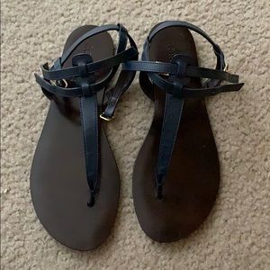 J.Crew Navy Sandals